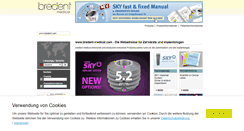 Desktop Screenshot of bredent-medical.com